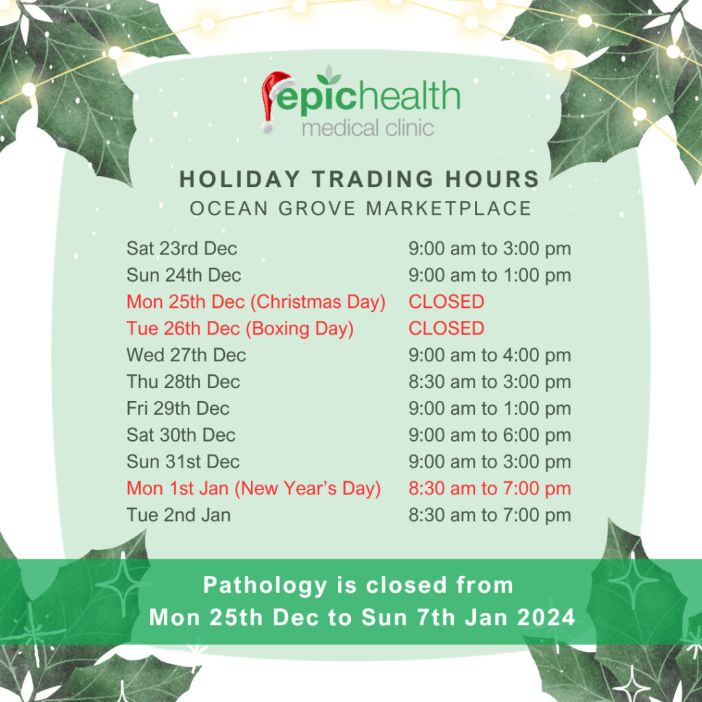 Ocean Grove Christmas hours